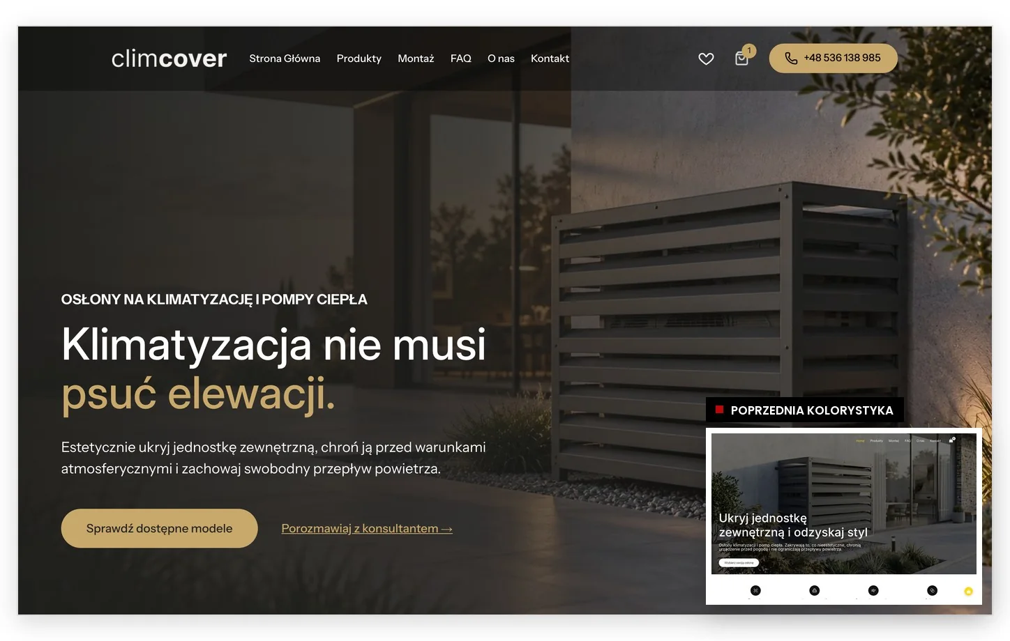 Nowa oprawa graficzna sklepu ClimCover