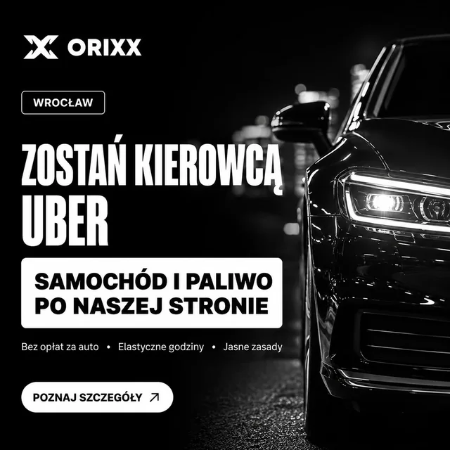 Kreacja: Zostań kierowcą Uber. Samochód i paliwo po naszej stronie